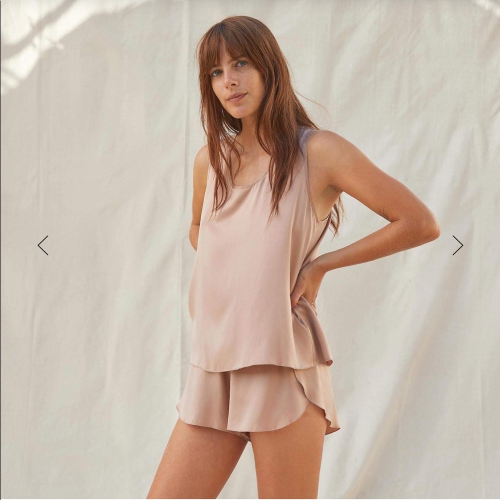 Lunya silk pajama set